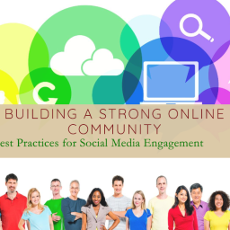 Engaged online community discussion on social media